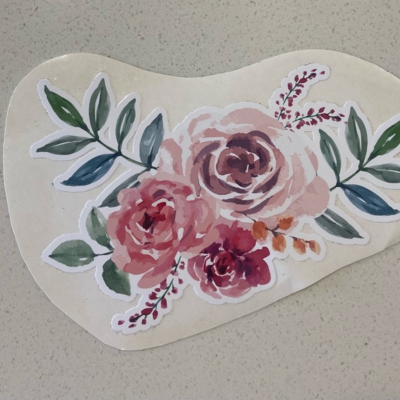 Floral Vinyl Sticker Set - Picture 2 of 6